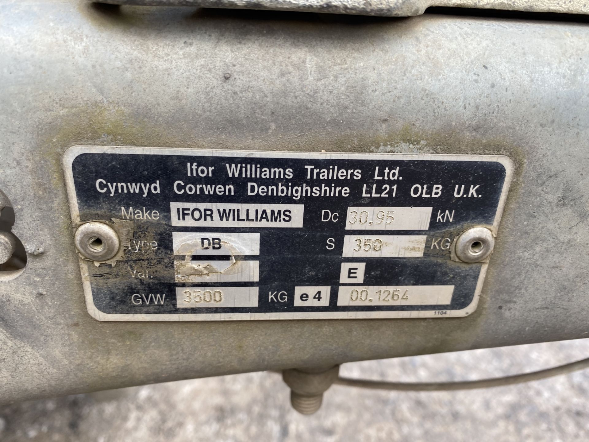 Ifor Williams 3cb LM146G3 TRI-AXLE TRAILER, VIN SC - Image 6 of 6