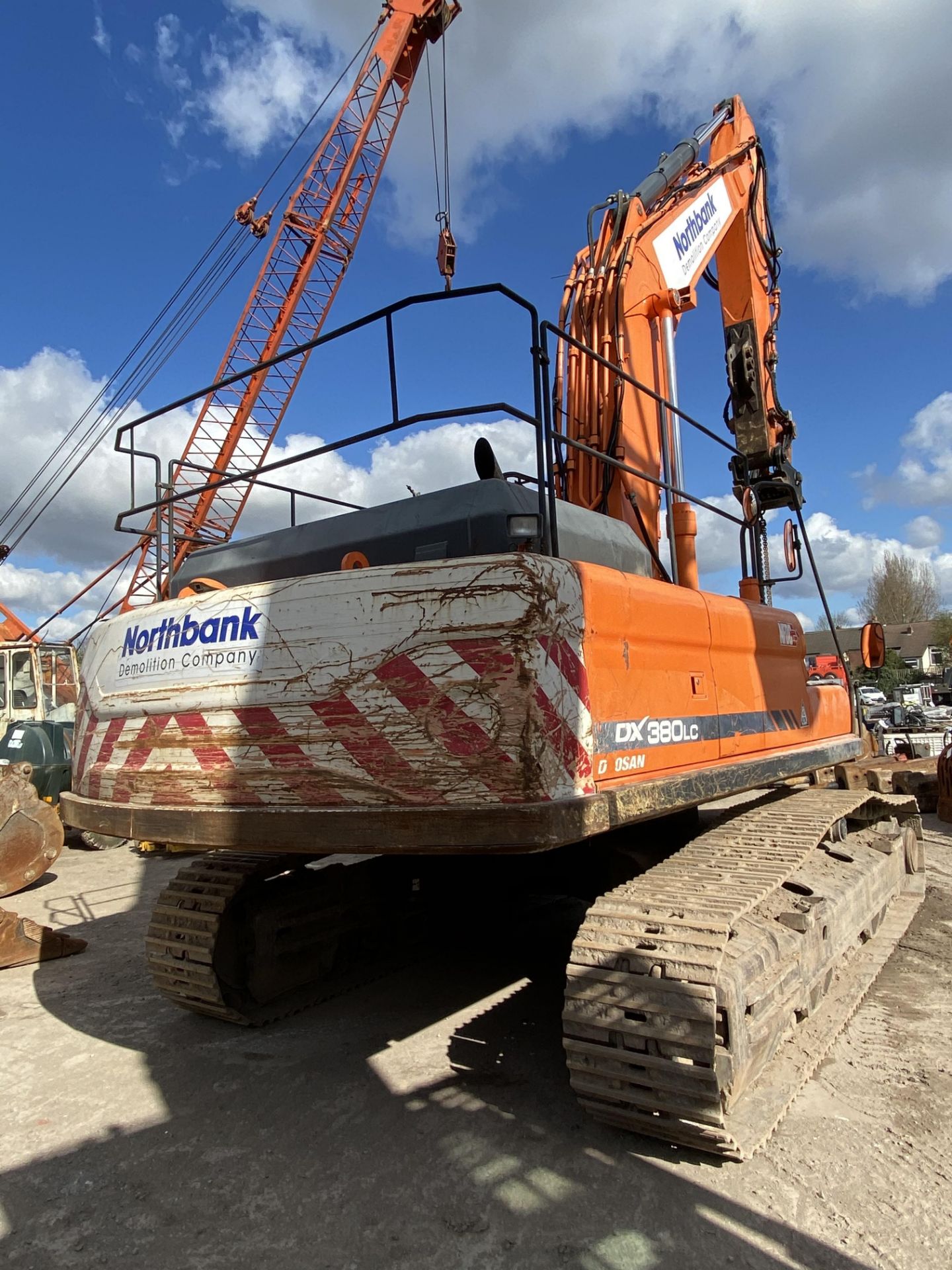 Doosan DX380LC CRAWLER EXCAVATOR, PIN DWGCELADPB10 - Image 3 of 7