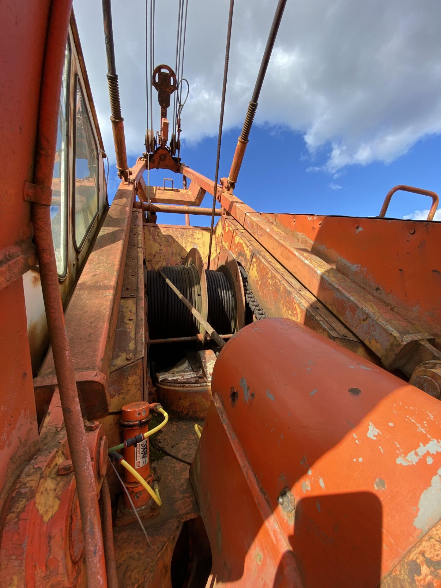 Priestman 10ton cap. TRACK MOUNTED CRANE, with fou - Image 8 of 11