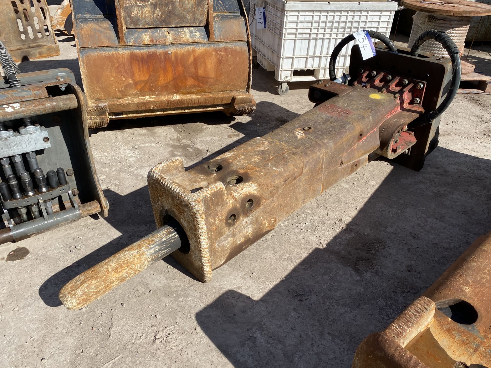 Rammer E68 2 tonne HYDRAULIC HAMMER, serial no. 22