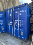 20ft Steel Cargo Container, with anti-condensation