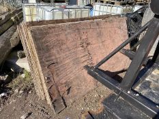 Assorted Plywood Sheeting, as set out