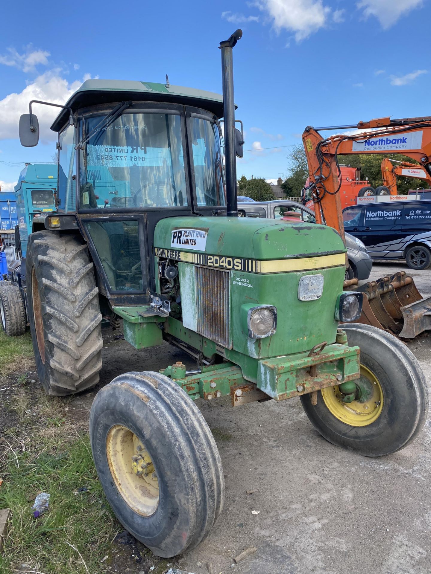 John Deere 2040S AGRICULTURAL TRACTOR, serial no. - Image 4 of 7