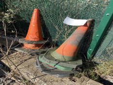 Six Road Cones