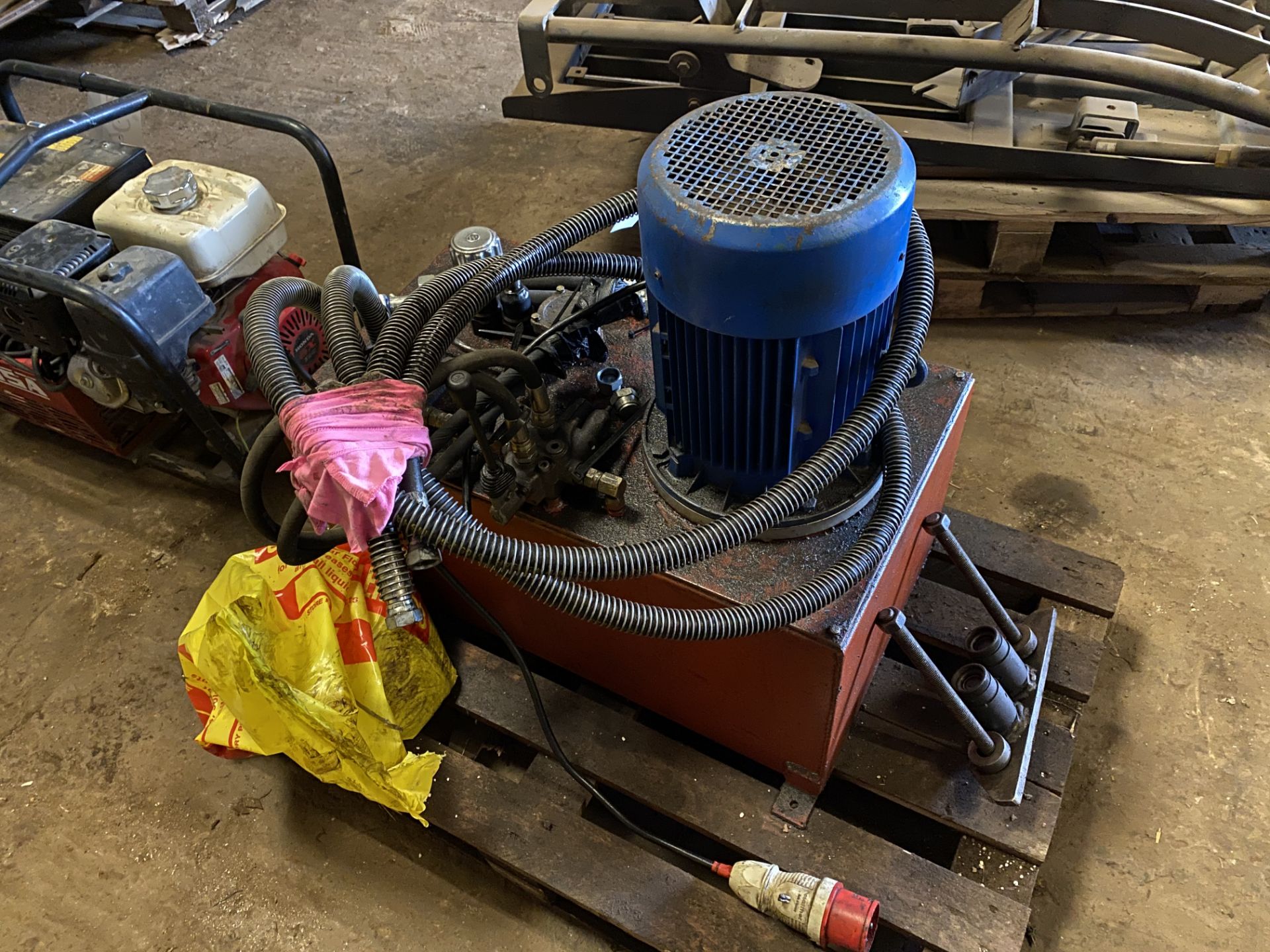 Hydraulic Power Pack, for testing hydraulic attach - Image 2 of 2