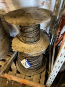 Two Reels of Wire Rope