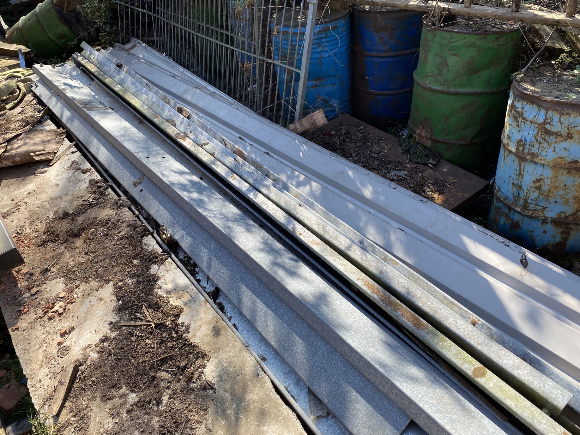 Galvanised Steel Profile & Corrugated Steel Panels - Image 2 of 2