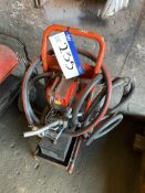 Mobile Battery Electric Fuel Pump, with fitted dis
