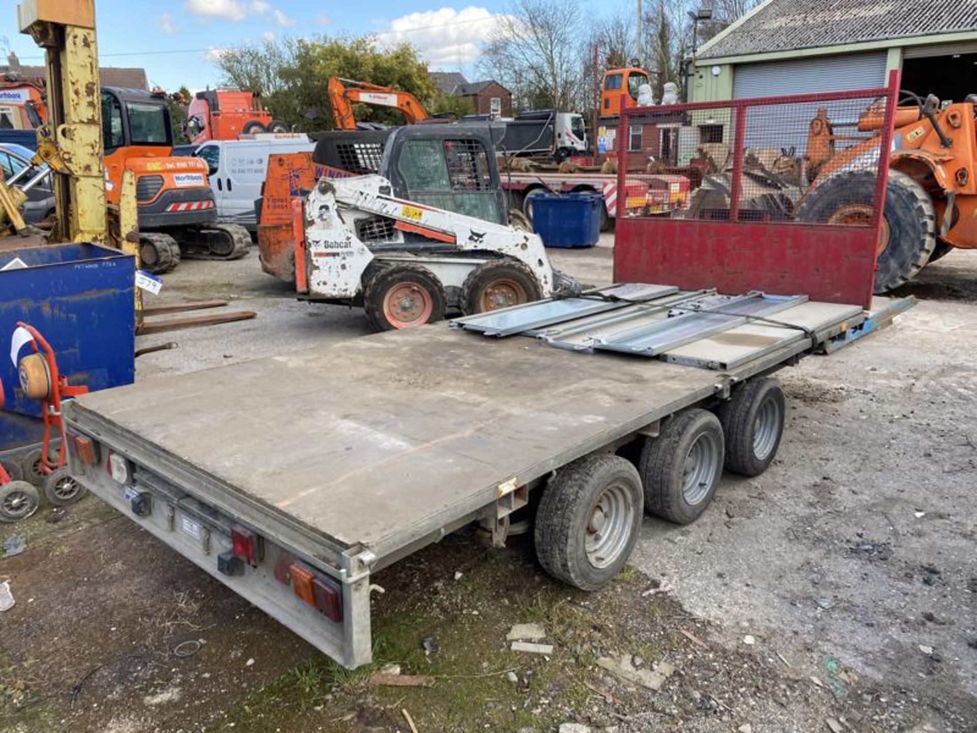 Ifor Williams 3cb LM146G3 TRI-AXLE TRAILER, VIN SC - Image 3 of 6