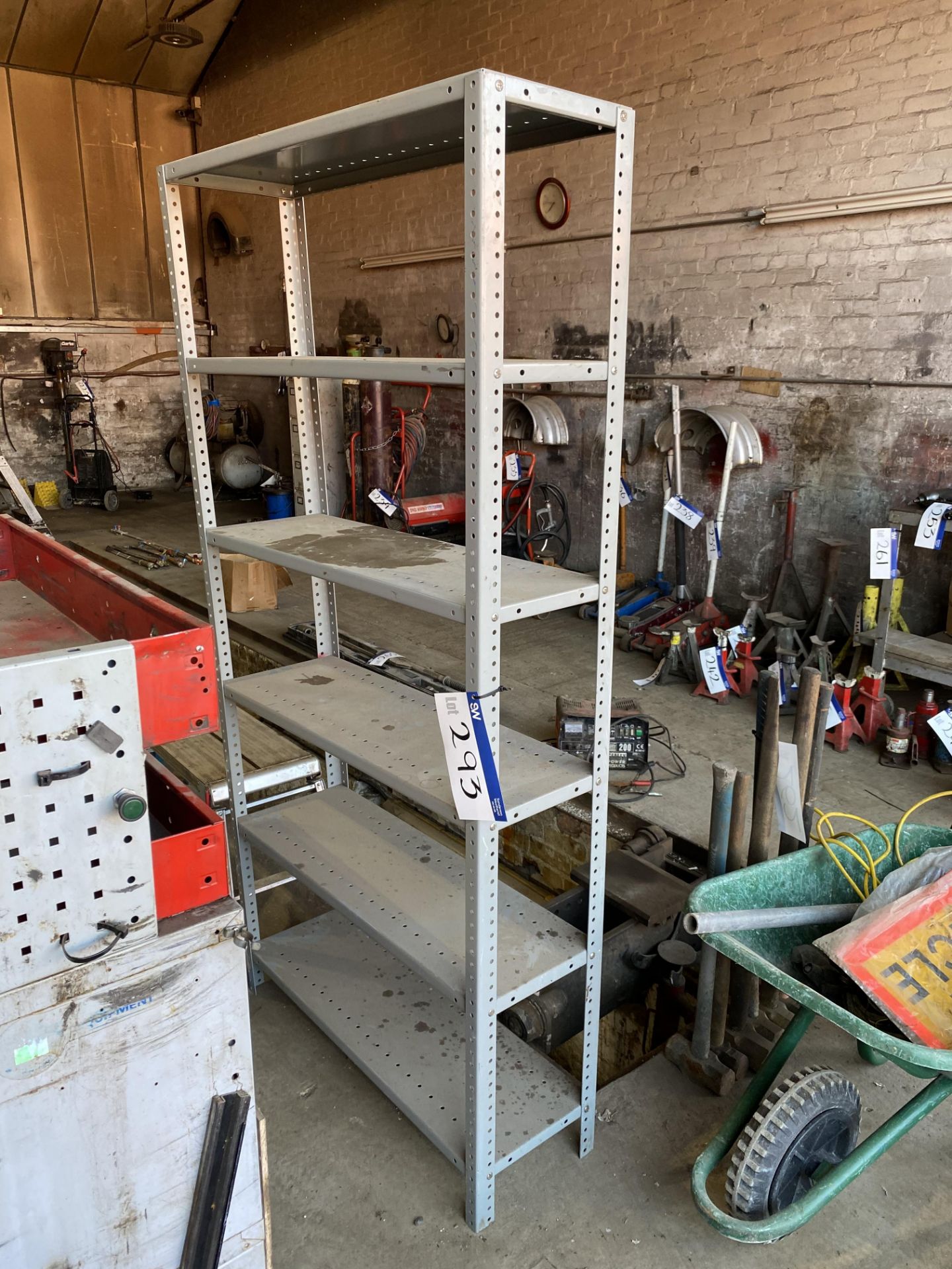 Five Tier Steel Shelving Unit