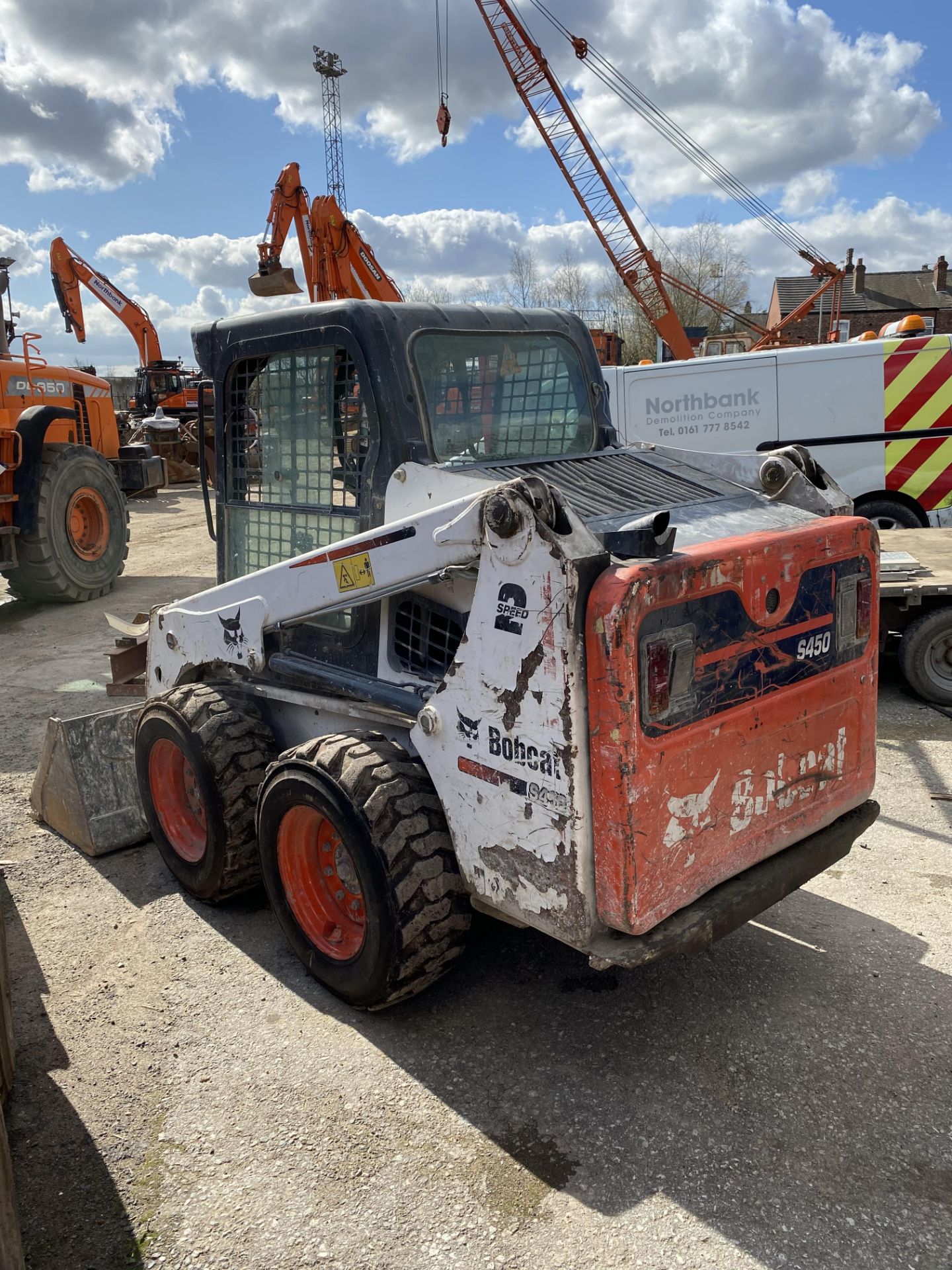 Bobcat S450 COMPACT SKID STEER LOADER, serial no. - Image 3 of 5