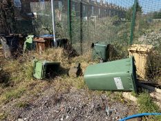 Ten Plastic Waste Bins