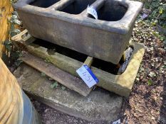 Stone Trough, approx. 1.4m x 600mm