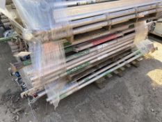 Assorted Scaffolding Components, including beams a