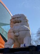 Ornamental Stone Lion Statue