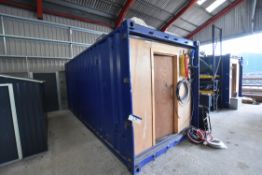 6m Steel Cargo Storage Container, (no steel end do