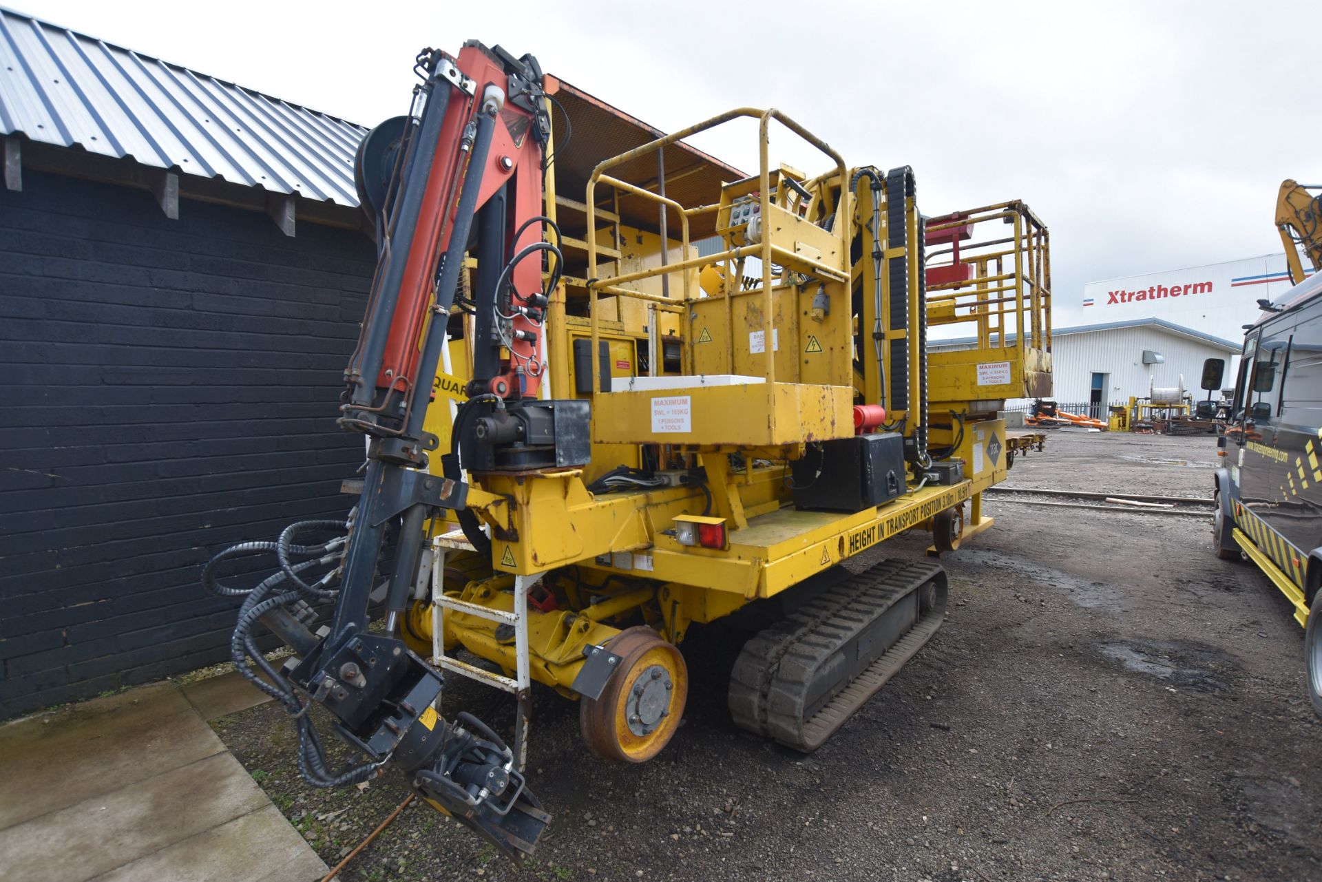 Neotec ELAN 00B.UK TRACK MOUNTED RAIL TWIN MEWP, s - Image 2 of 12