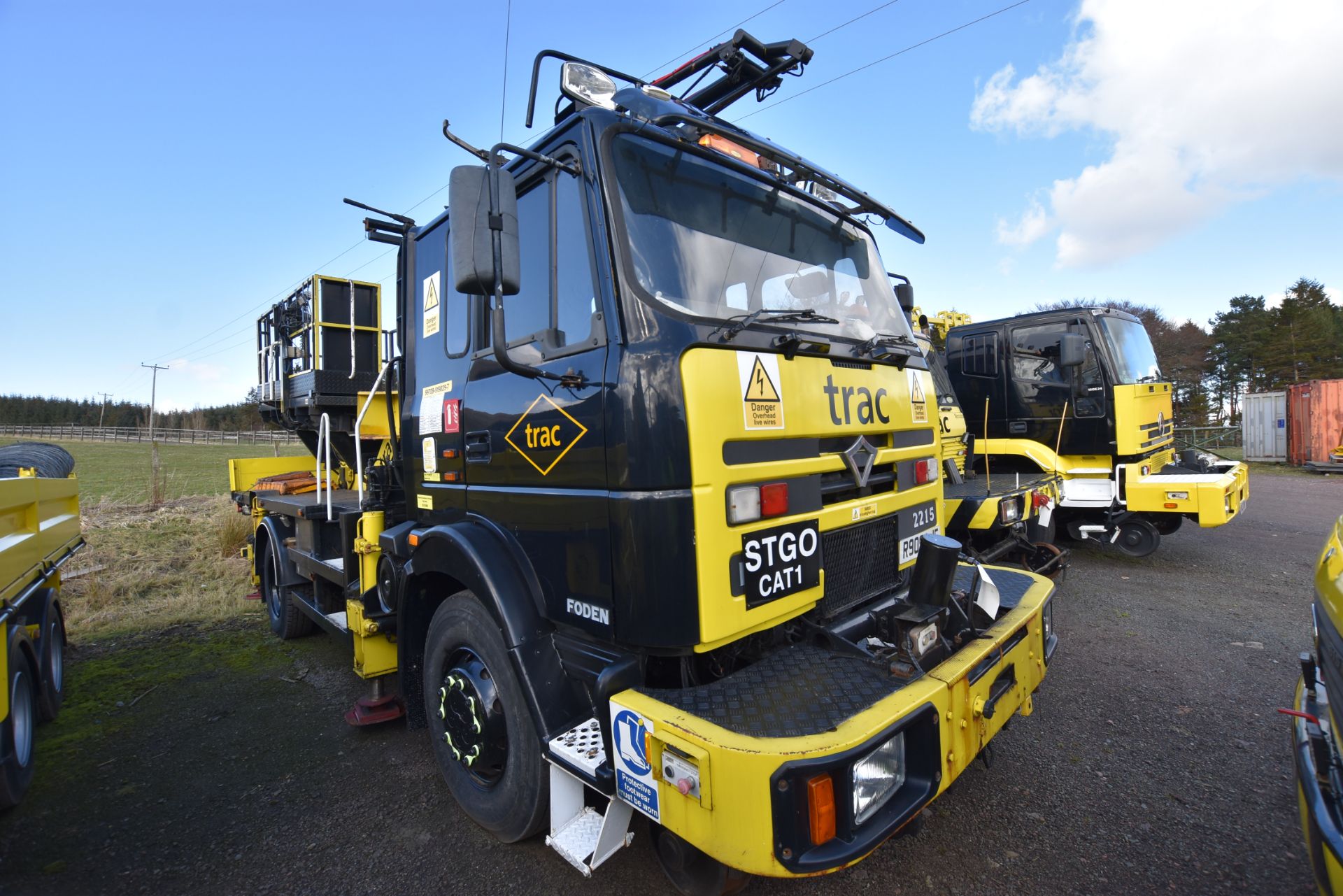 Foden 2215 ROAD RAIL 4x4 MEWP TRUCK, registration