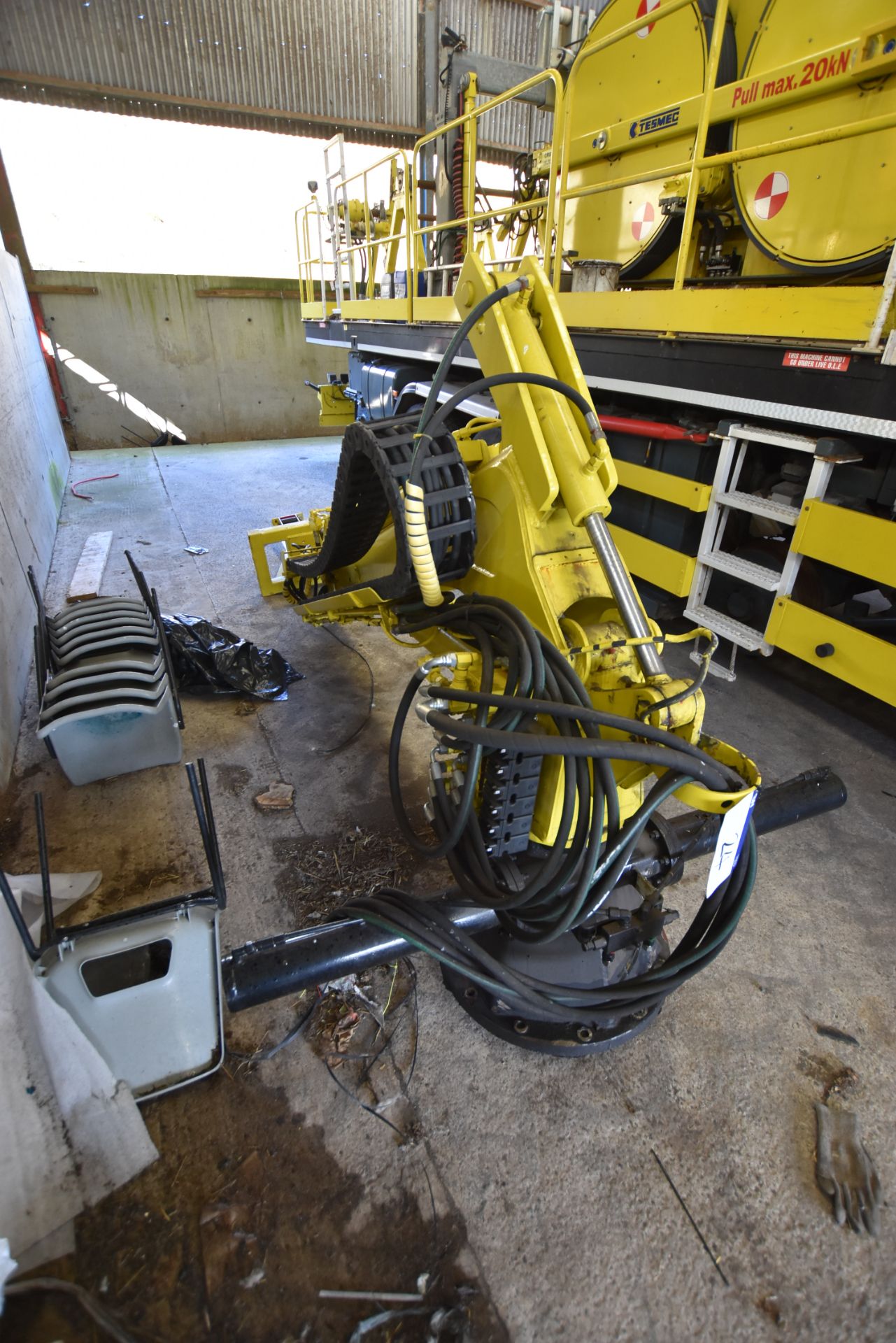 Hydraulic Crane Attachment (understood to be Palfi - Image 7 of 7