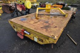 Chieftain 5m RAIL TRAILER, AIR BRAKES, year of man