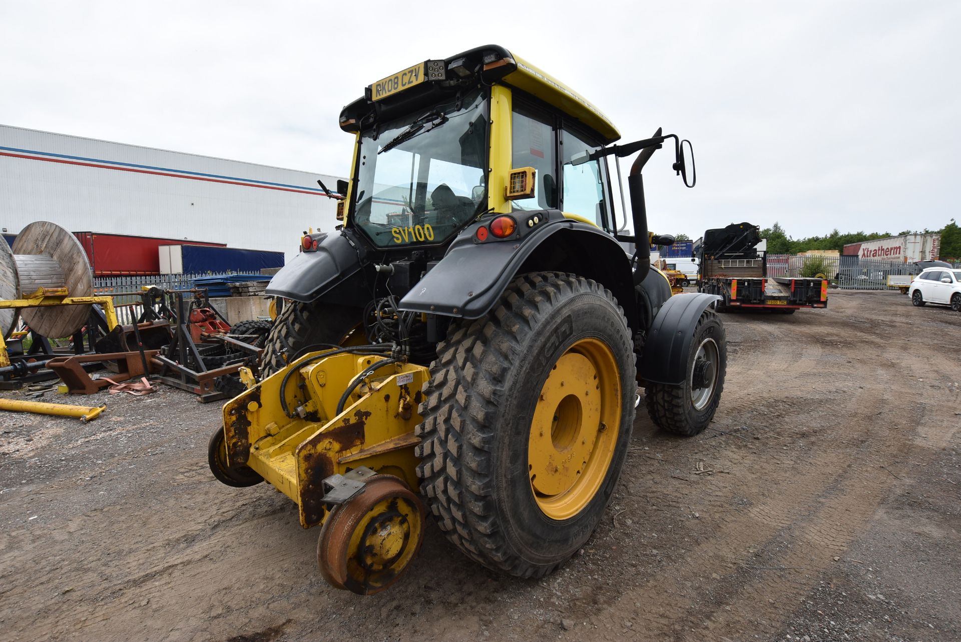 Valtra T121h AC10 2 ROAD RAIL AGRICULTURAL TRACTOR - Image 3 of 14