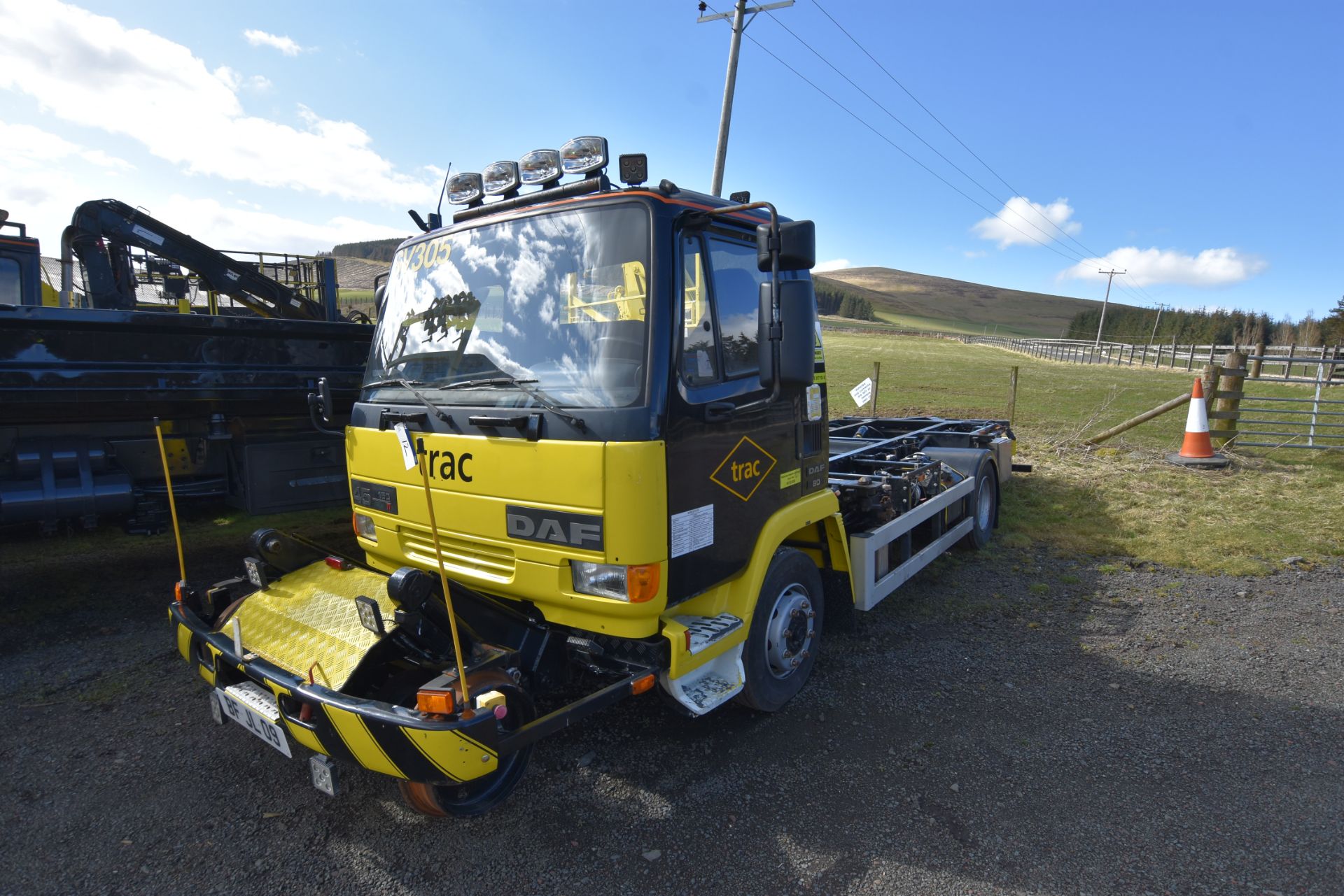 Daf 80 45 150 Ti EURO II ROAD RAIL LHD 4x2 SKELETA - Image 2 of 20