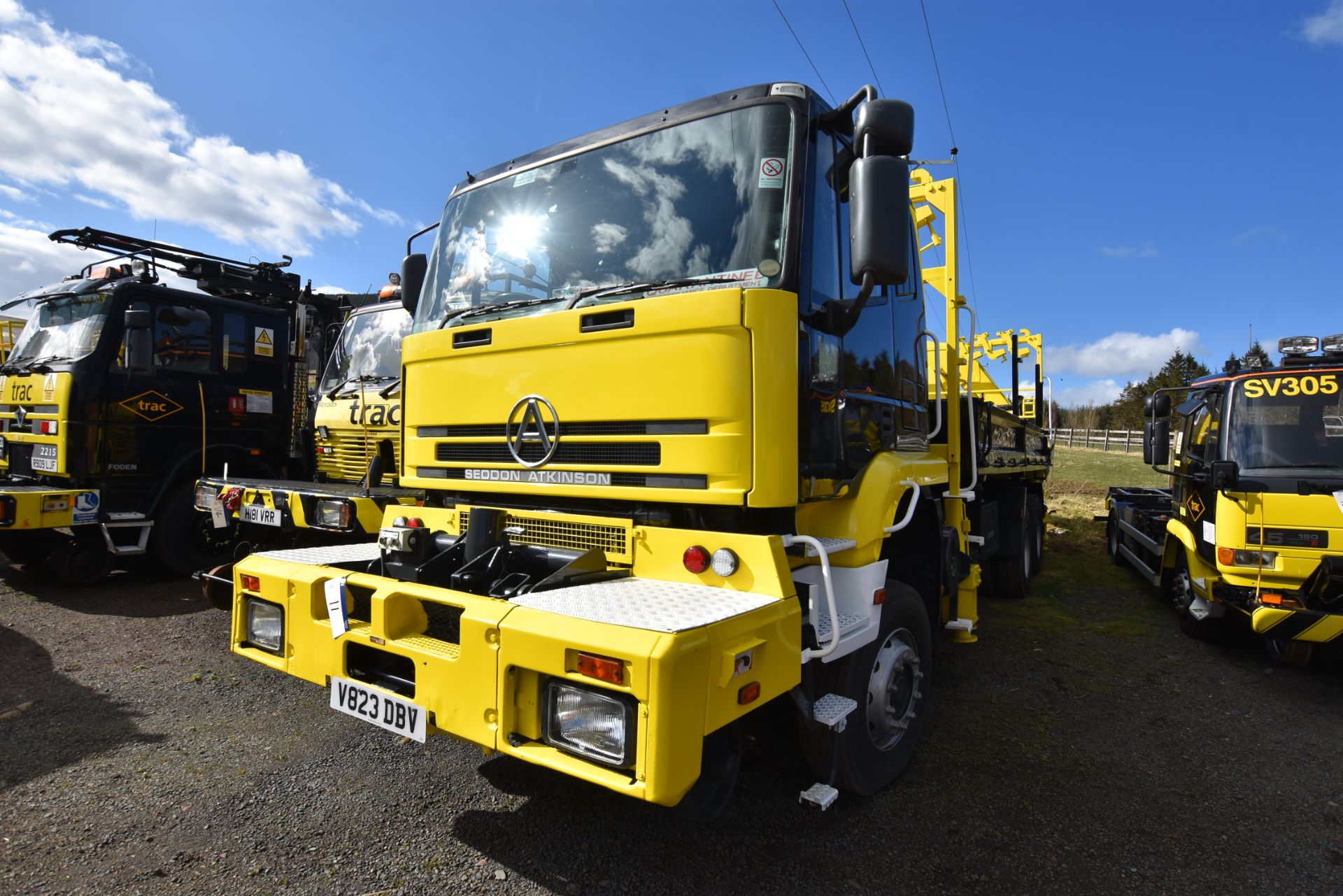 Seddon Atkinson 180E24 ROAD RAIL 6x6 DROPSIDE FLAT