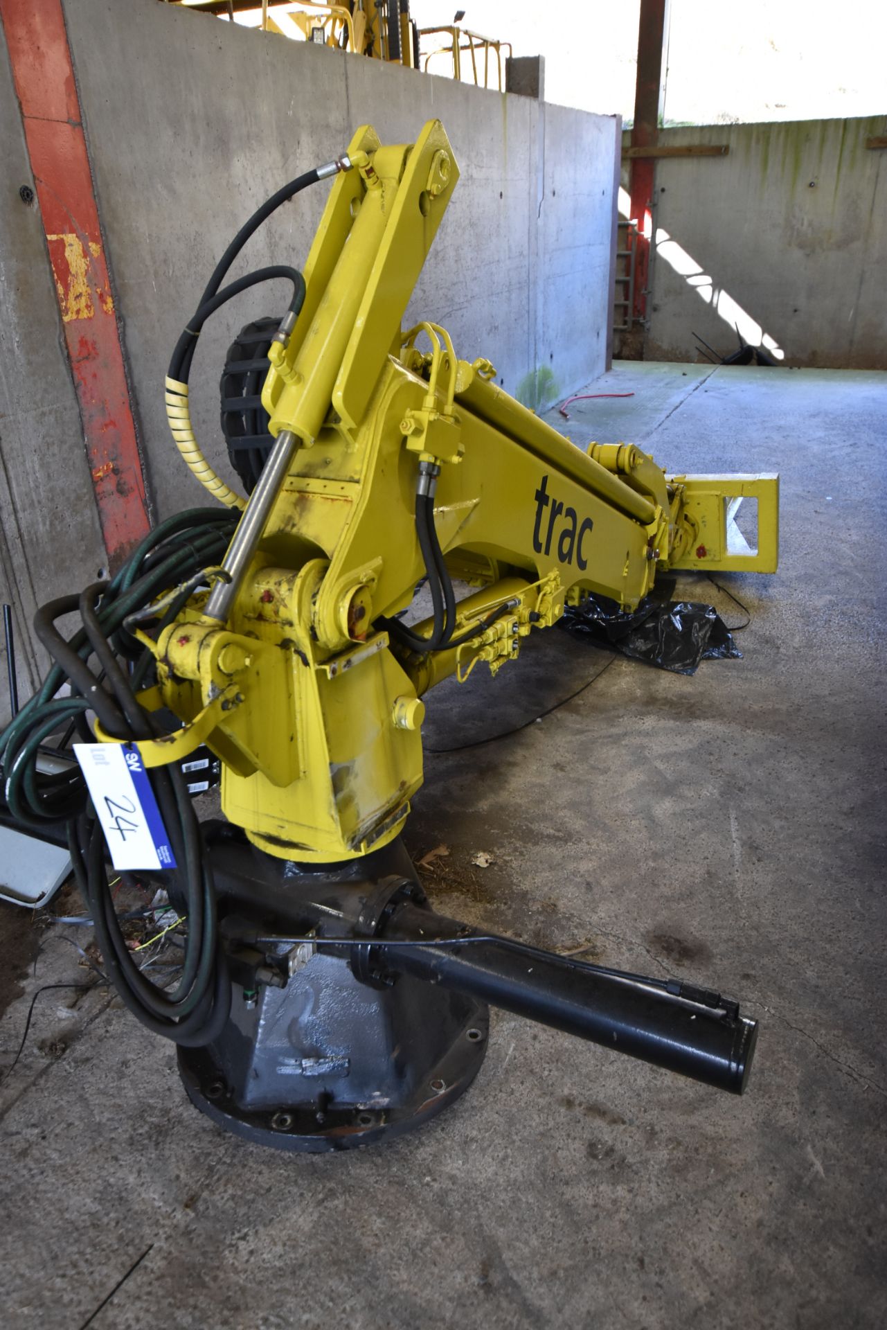 Hydraulic Crane Attachment (understood to be Palfi