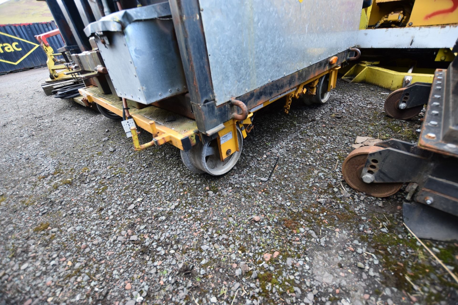 Rail Trolley Mounted Welding Pod /  Storage Unit, - Image 8 of 8