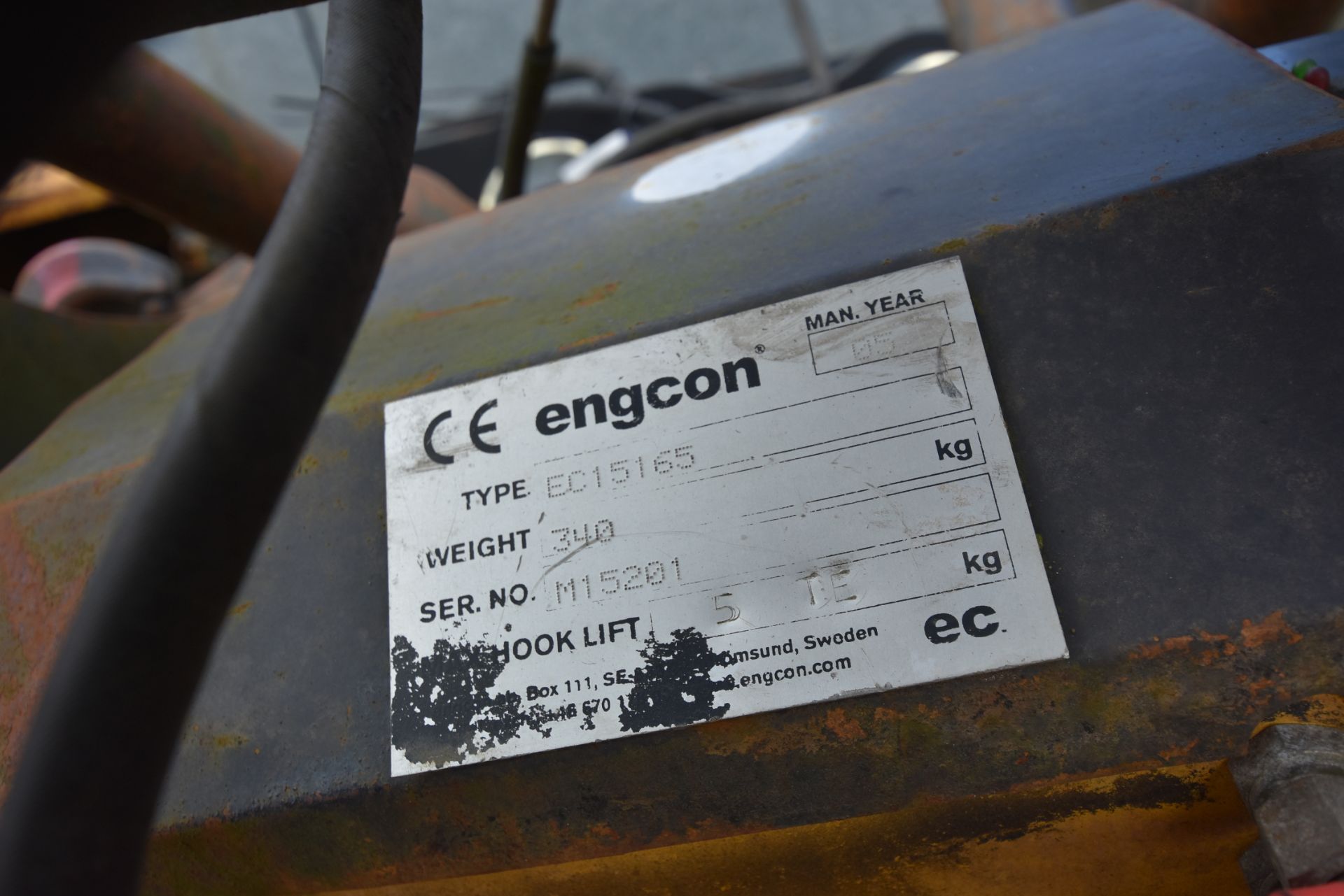 Engcon EC15165 Hydraulic Attachment (SV010), seria - Image 3 of 3