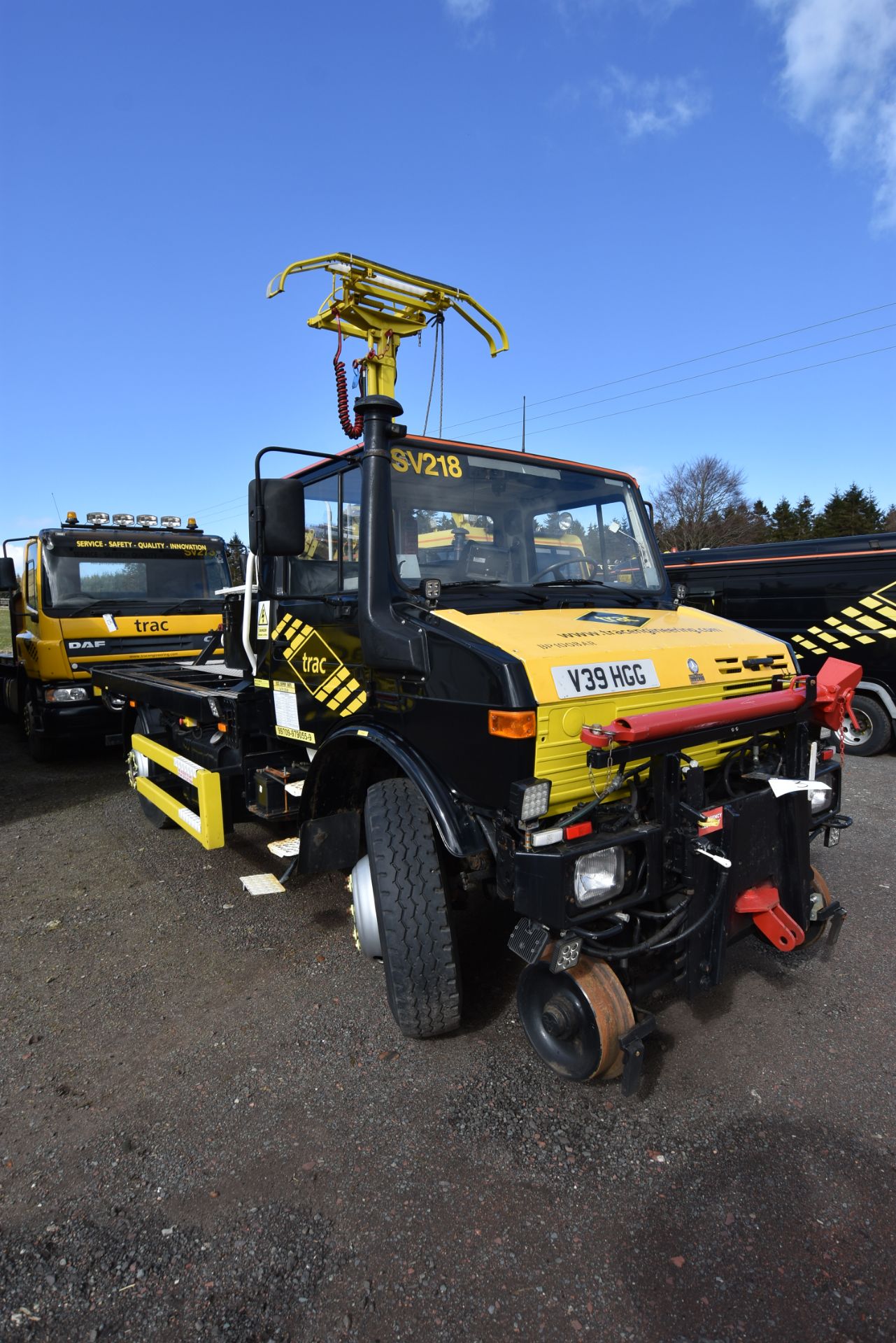 Mercedes Benz U1650L UNIMOG ROAD RAIL 4x4 LHD UTIL