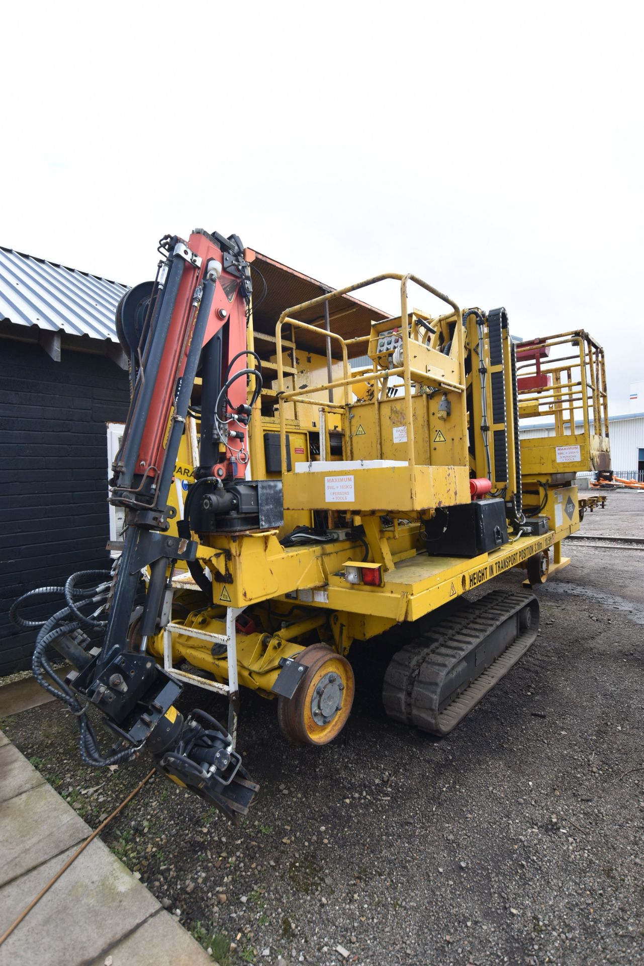 Neotec ELAN 00B.UK TRACK MOUNTED RAIL TWIN MEWP, s - Image 3 of 12