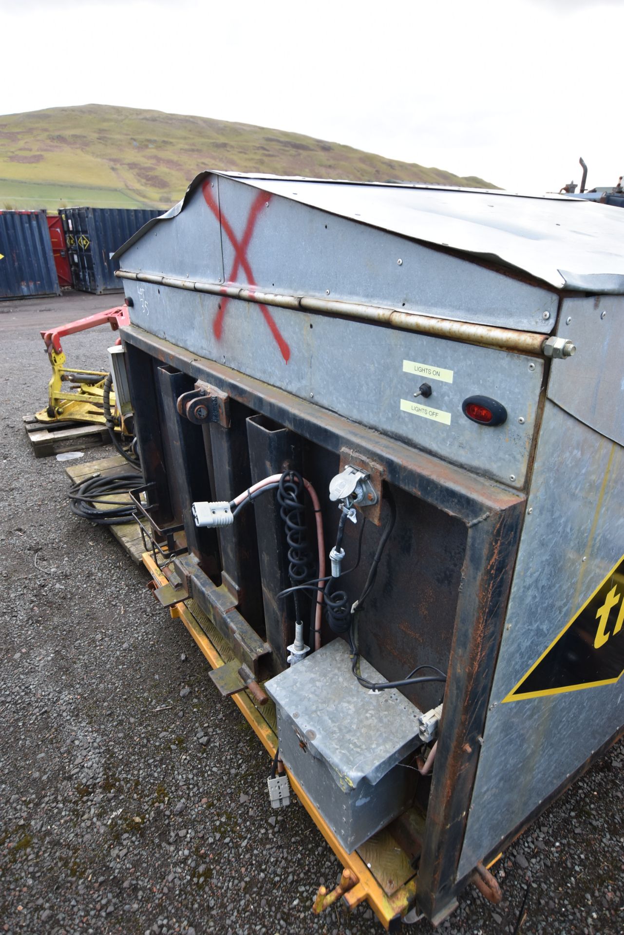 Rail Trolley Mounted Welding Pod /  Storage Unit, - Image 5 of 8