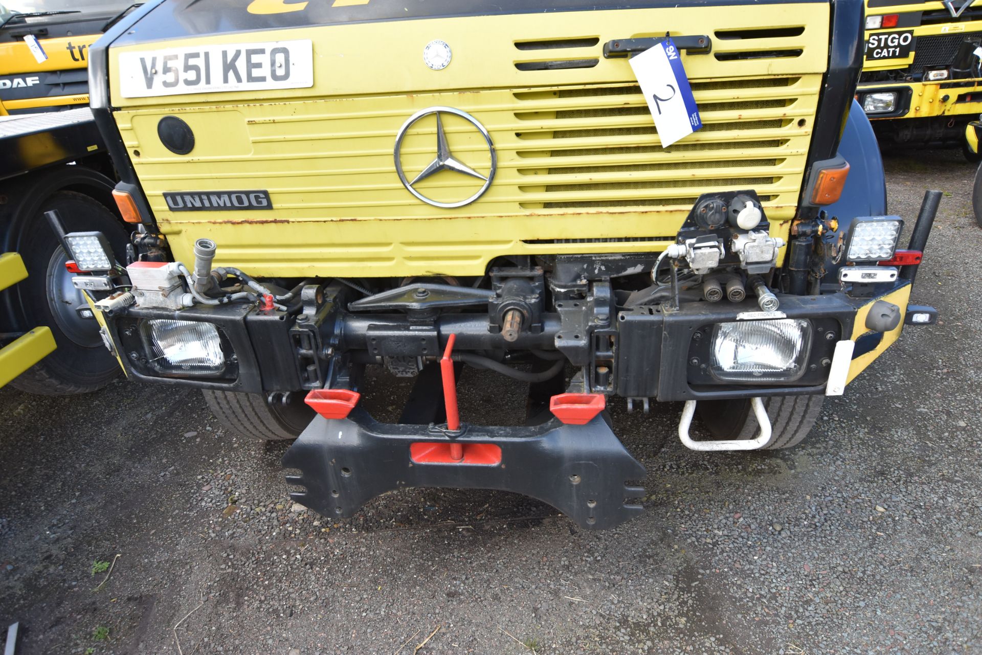 Mercesdes Benz UNIMOG U2150 437/40 ROAD RAIL 4x4 L - Image 2 of 21