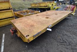 Chieftain 5m RAIL TRAILER, AIR BRAKES, year of man