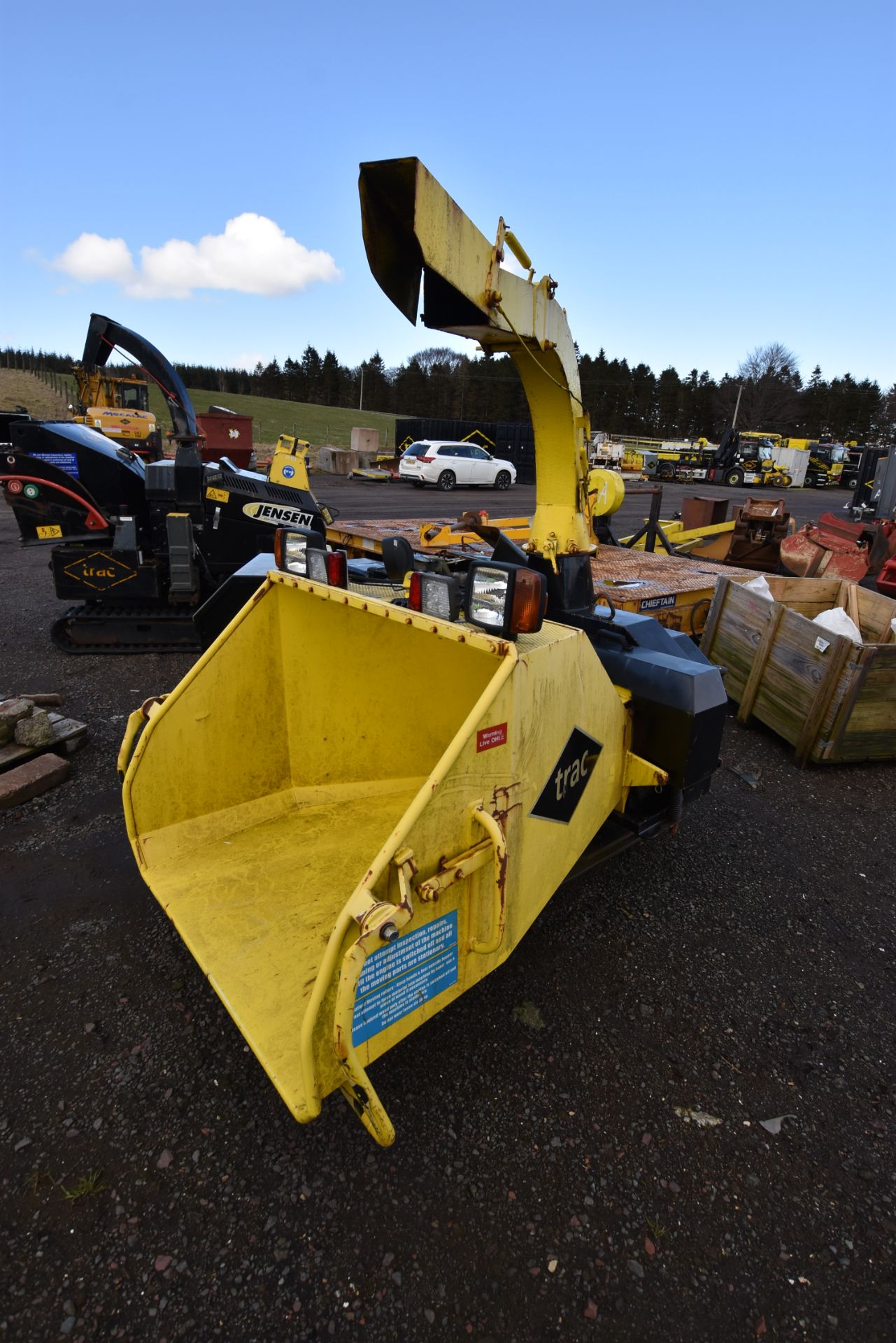 Jenson A325D1 DIESEL ENGINED CHIPPER, serial no. 3