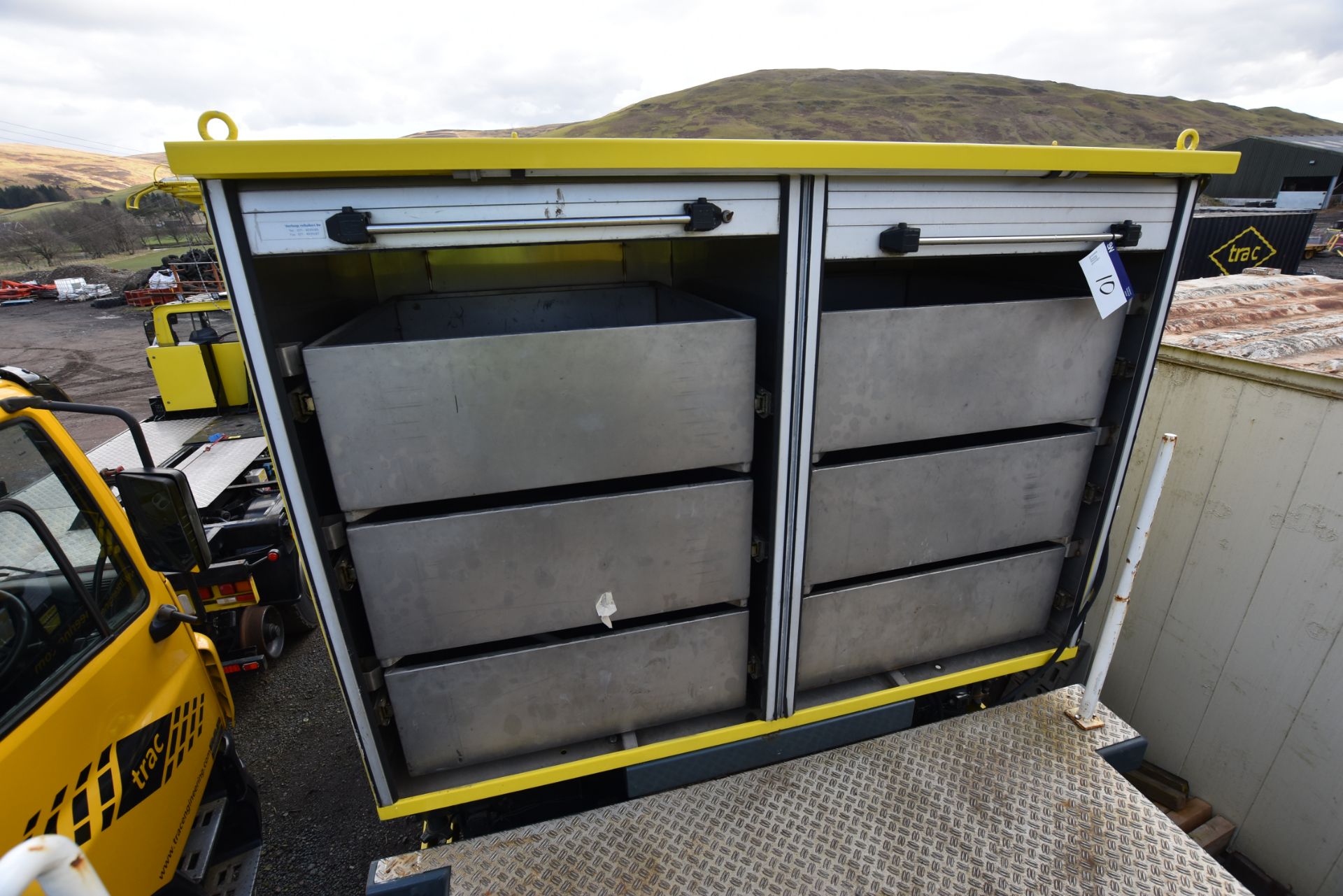 STAINLESS STEEL CONSTRUCTION SIX DRAWER CABINET, 2 - Image 4 of 7