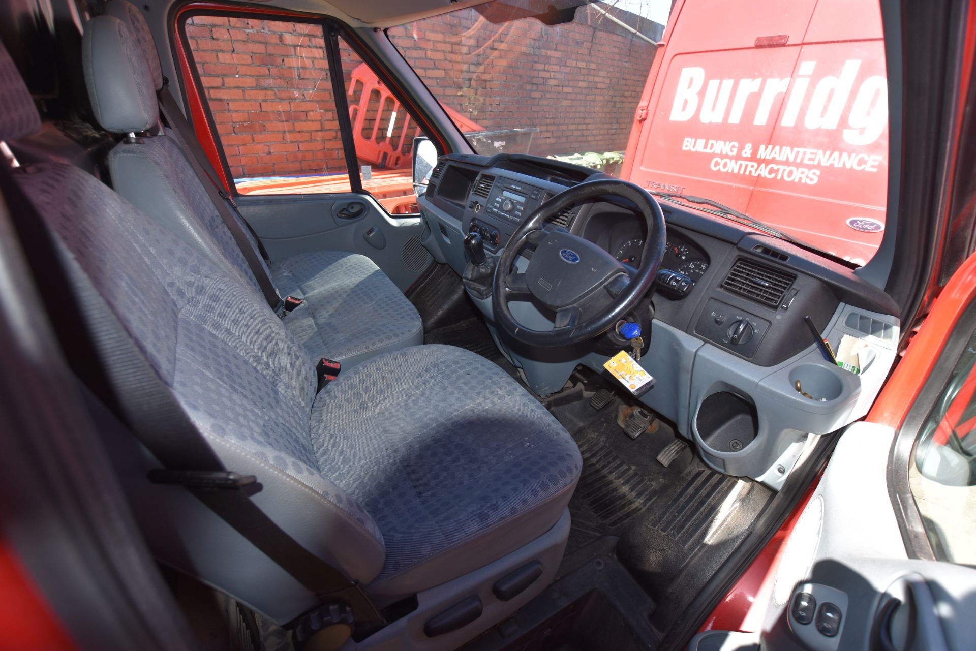 Ford TRANSIT 85T280S FWD TDCi MEDIUM ROOF PANEL VAN, reg no. NL09 CNU, date first registered 01/03/ - Image 4 of 7