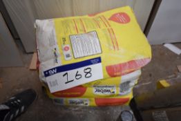 Four Bags Weber Flexible Fibre Reinforced Floor Screed