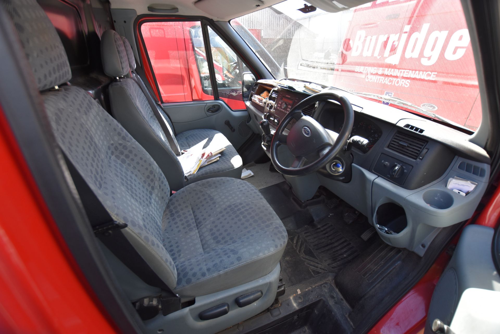 Ford TRANSIT 85T260S FWD SWB TDCi MEDIUM ROOF PANEL VAN, reg no. NH07 WFO, date first registered - Image 4 of 5