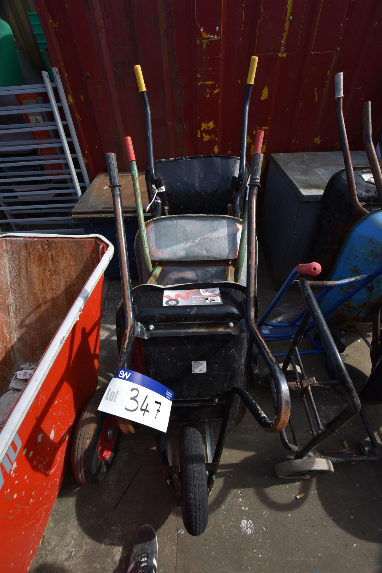 Three Wheelbarrows