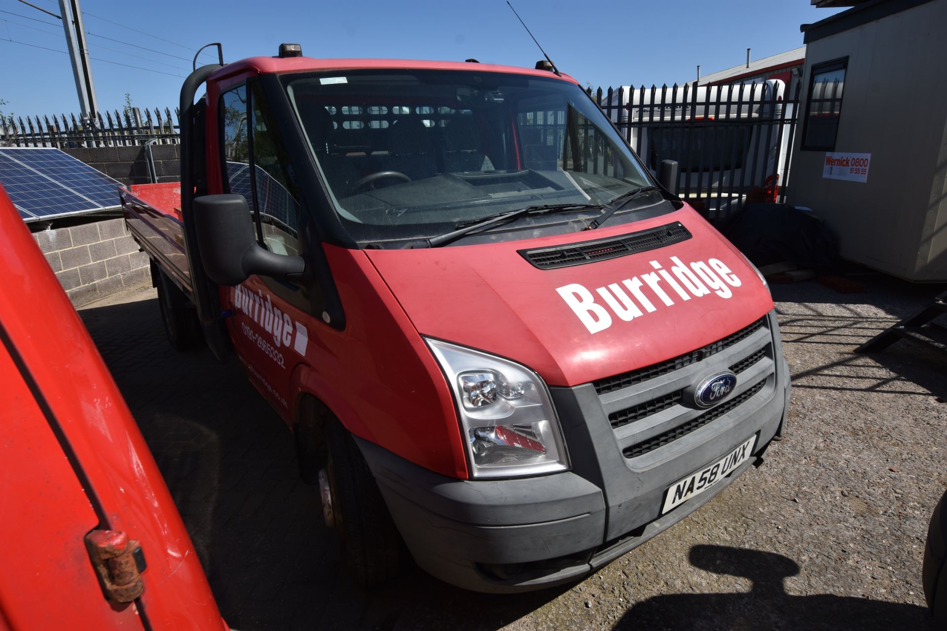 Ford TRANSIT 350MWB 100ps TDCi DROPSIDE FLAT, reg no. NA58 UNX, date first registered 28/10/08, with - Image 5 of 5