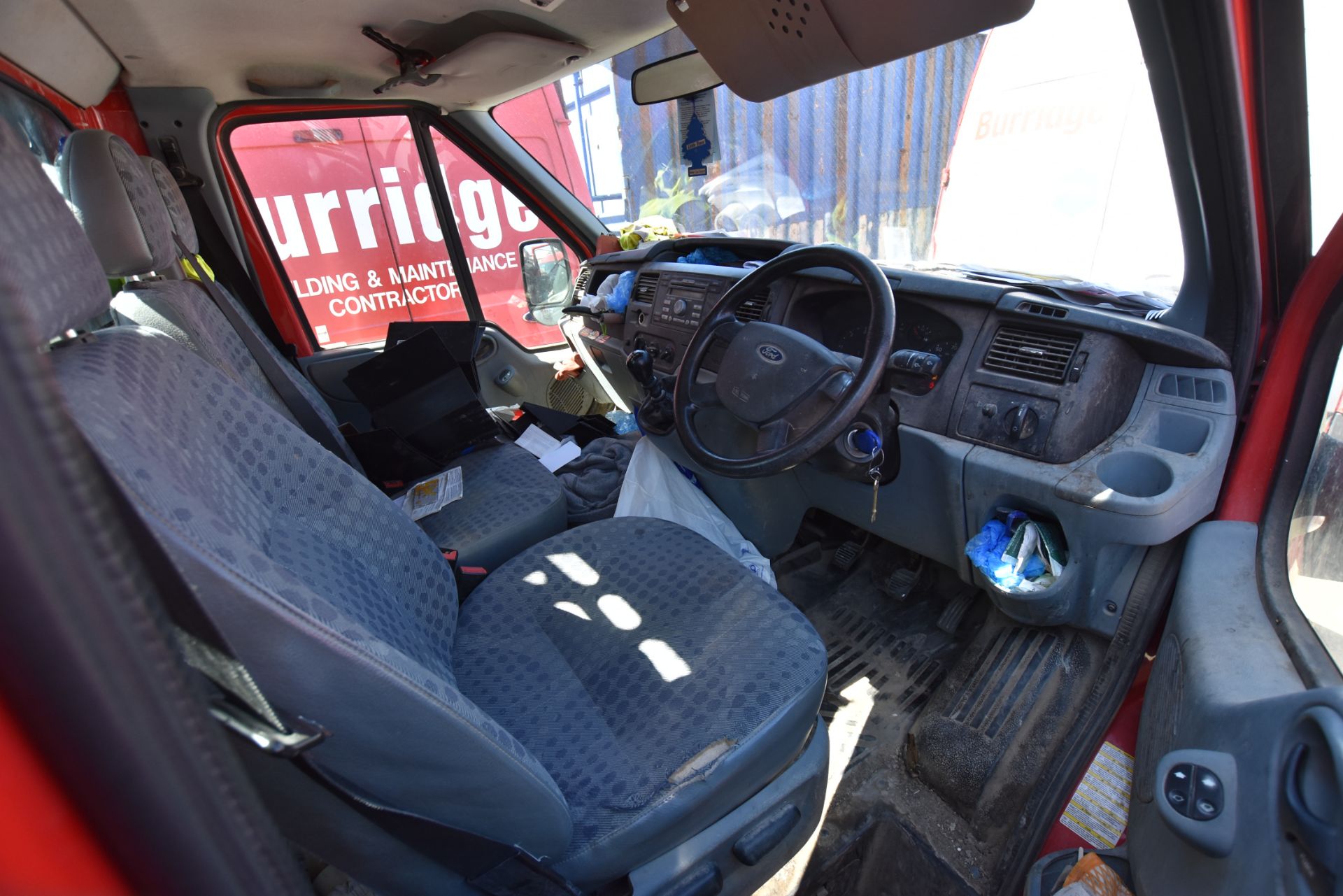 Ford 100T350 MWB TDCi DROPSIDE FLAT, reg no. NA63 HRR, date first registered 29/11/03, tested to - Image 5 of 6