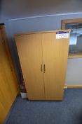 Double Door Cupboard with contents including stationery