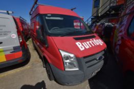 Ford TRANSIT 85T260 FWD SWB TDCi MEDIUM ROOF PANEL VAN, reg no. NJ58 NLT, date first registered 16/