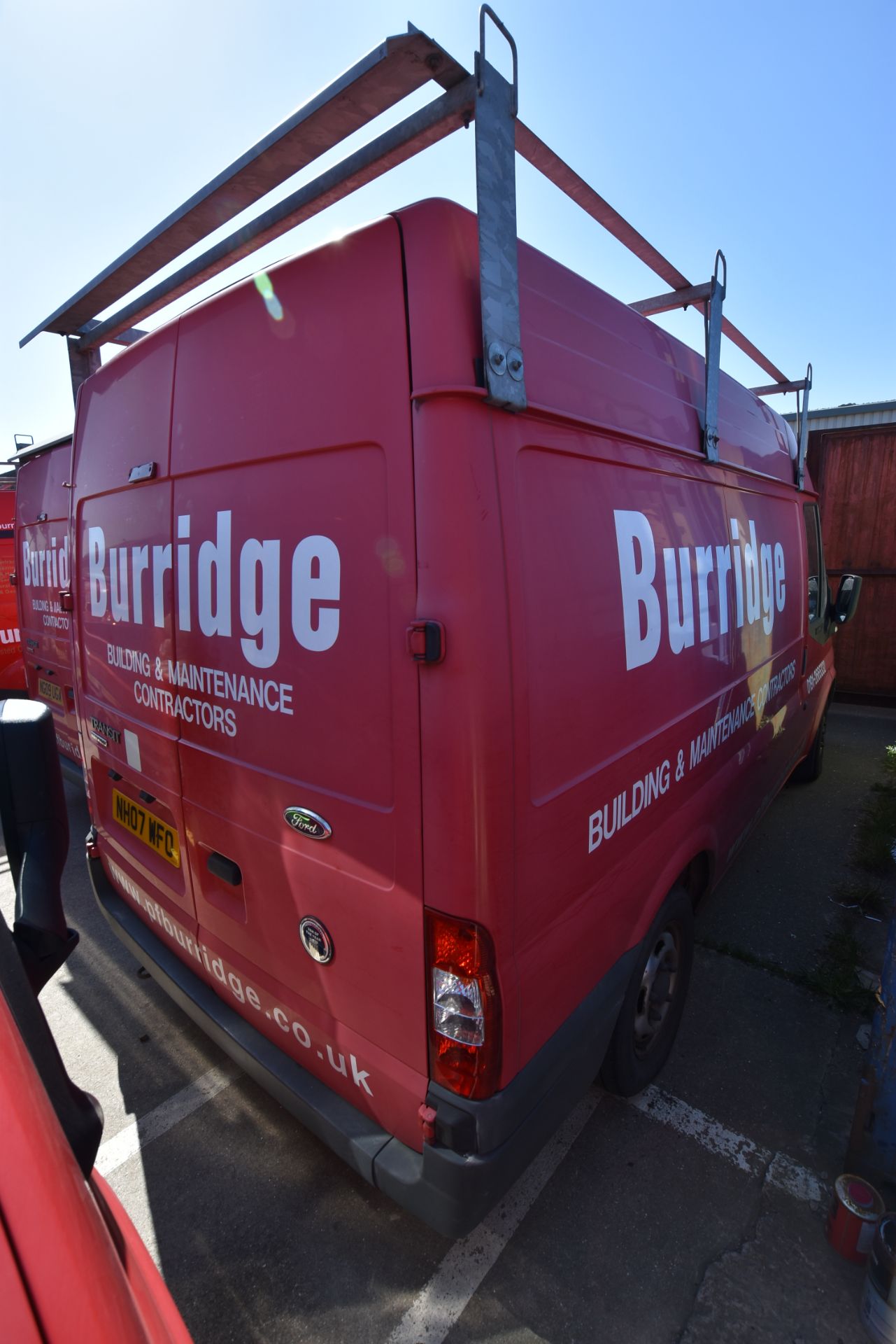 Ford TRANSIT 85T260S FWD SWB TDCi MEDIUM ROOF PANEL VAN, reg no. NH07 WFO, date first registered - Image 2 of 5