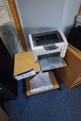HP Laserjet 1022N Printer, with stand