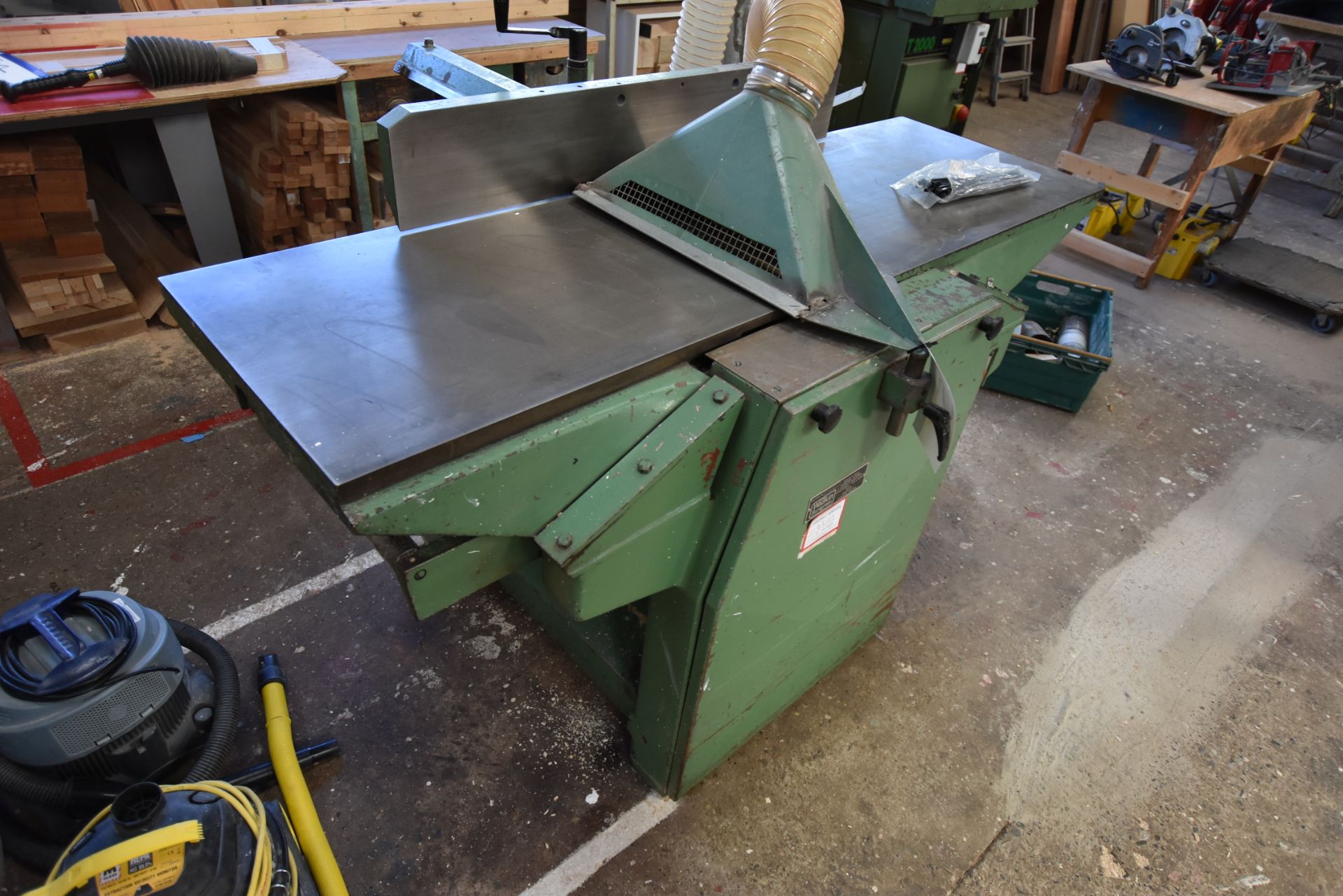 Wadkin Bursgreen BTS500 PLANER THICKNESSER, serial no 86727, approx. 530mm wide with immediate - Image 2 of 5