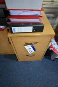 Two Drawer Filing Cabinet, reserve removal until contents cleared