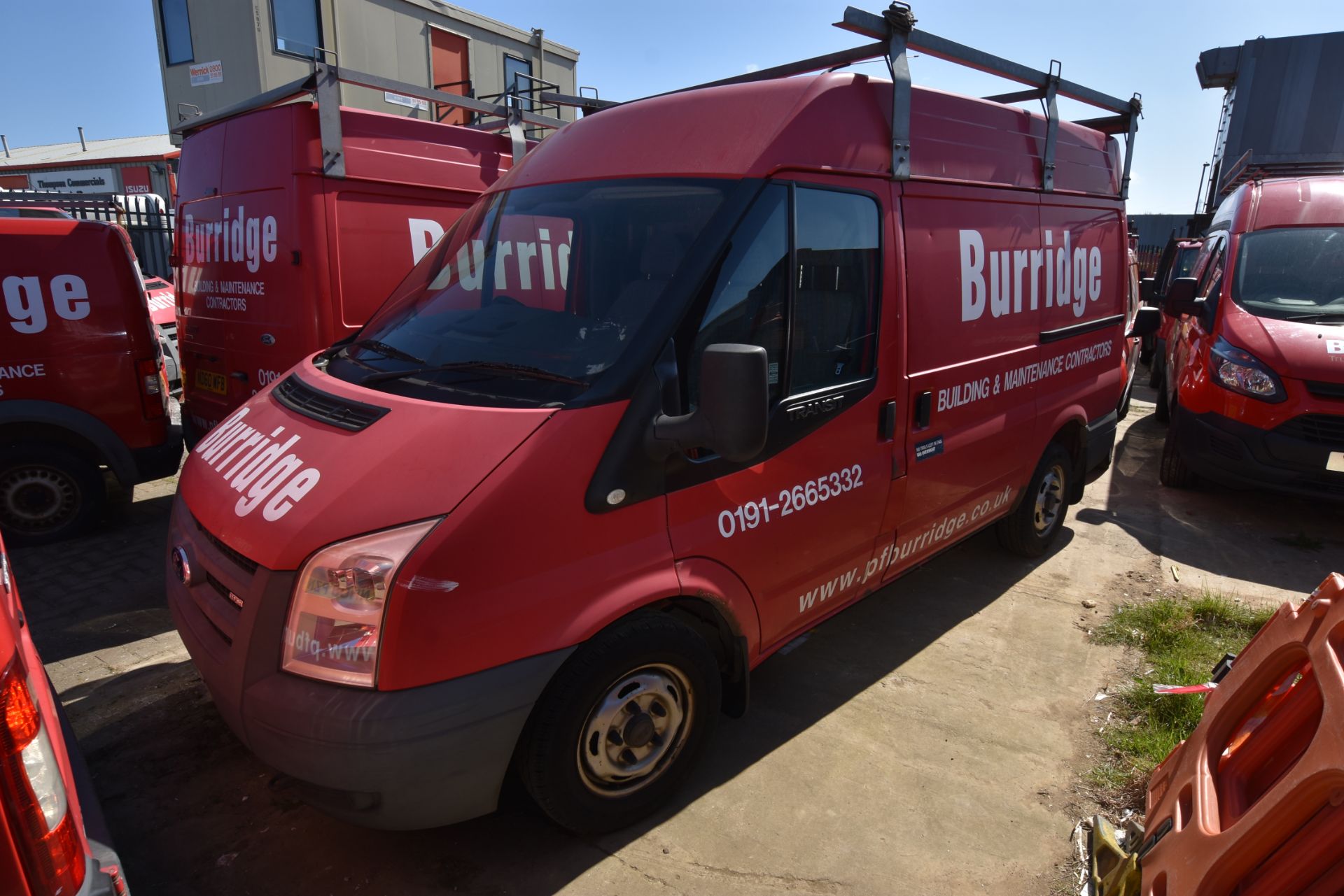 Ford TRANSIT 85T280S FWD TDCi MEDIUM ROOF PANEL VAN, reg no. NL09 CNU, date first registered 01/03/